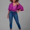 Calca Cropped Hot Pants